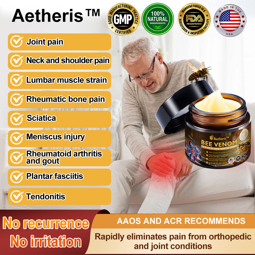 Official Store: Aetheris™ Bee Venom Arthritis Therapy Cream(Specially for older adults & AAOS recommends)Last day promotion 70% off🔥