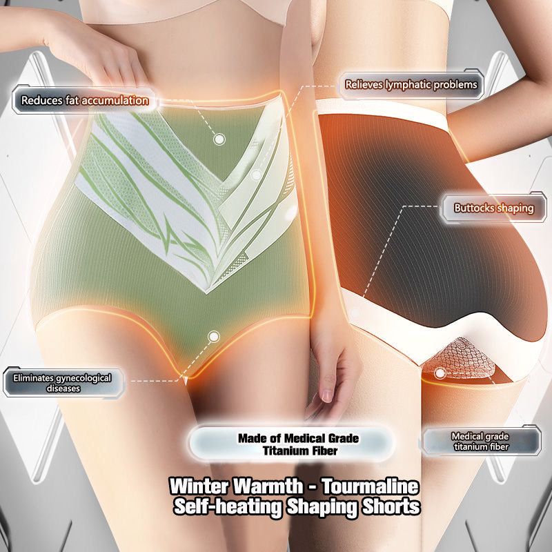 Paiduis™  Medical Grade Titanium Fiber Self-heating Tourmaline Shaping Shorts